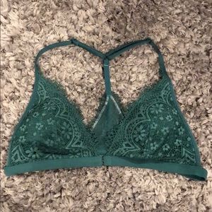 Body by Victoria Green Lace Racerback Bralette